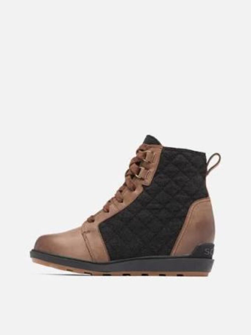 SOREL  Evie II Wedge Bootie, Velvet Tan  Size Women 7.5 M    NEW With Box